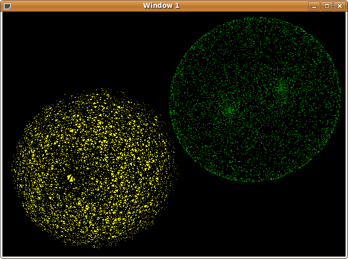 Image showing convex hull from 50,000 atoms on a sphere