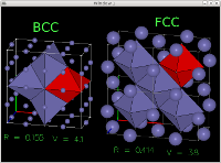 Image showing BCC, CFC octahedral interstices